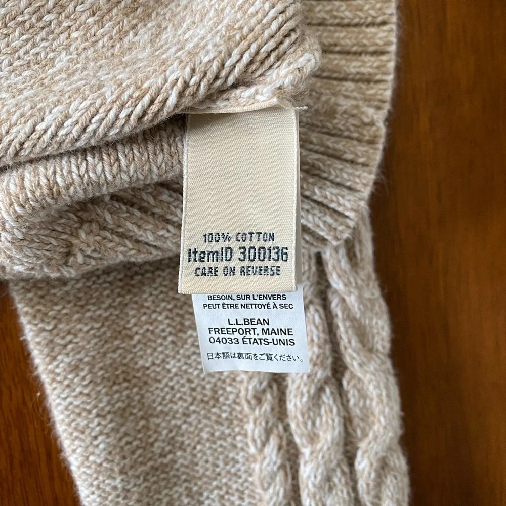 L.L. Bean 100% cotton